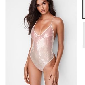 Victoria Secret sequin bodysuit